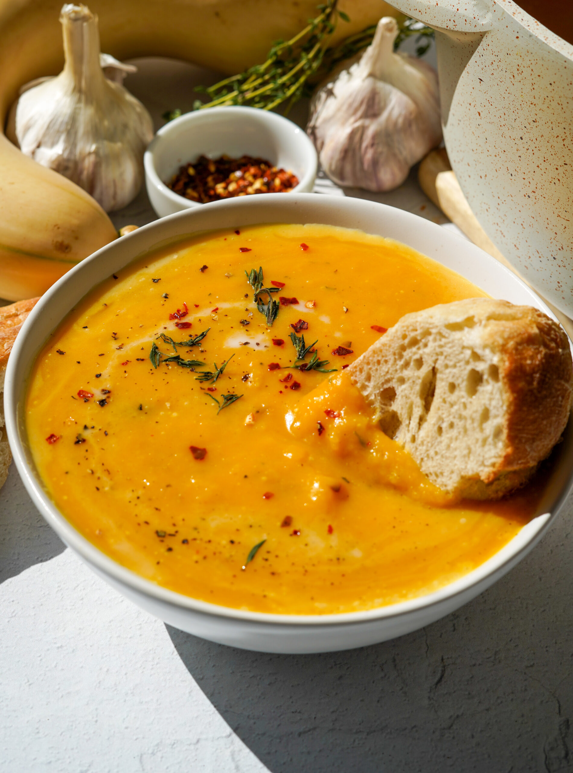 Creamy Vegan Butternut Squash Soup Recipe